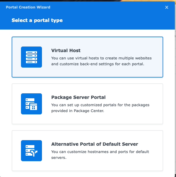 Create Virtual Host